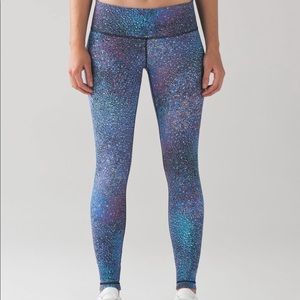 lululemon Wunder Under - Mermaid Print - Size 6